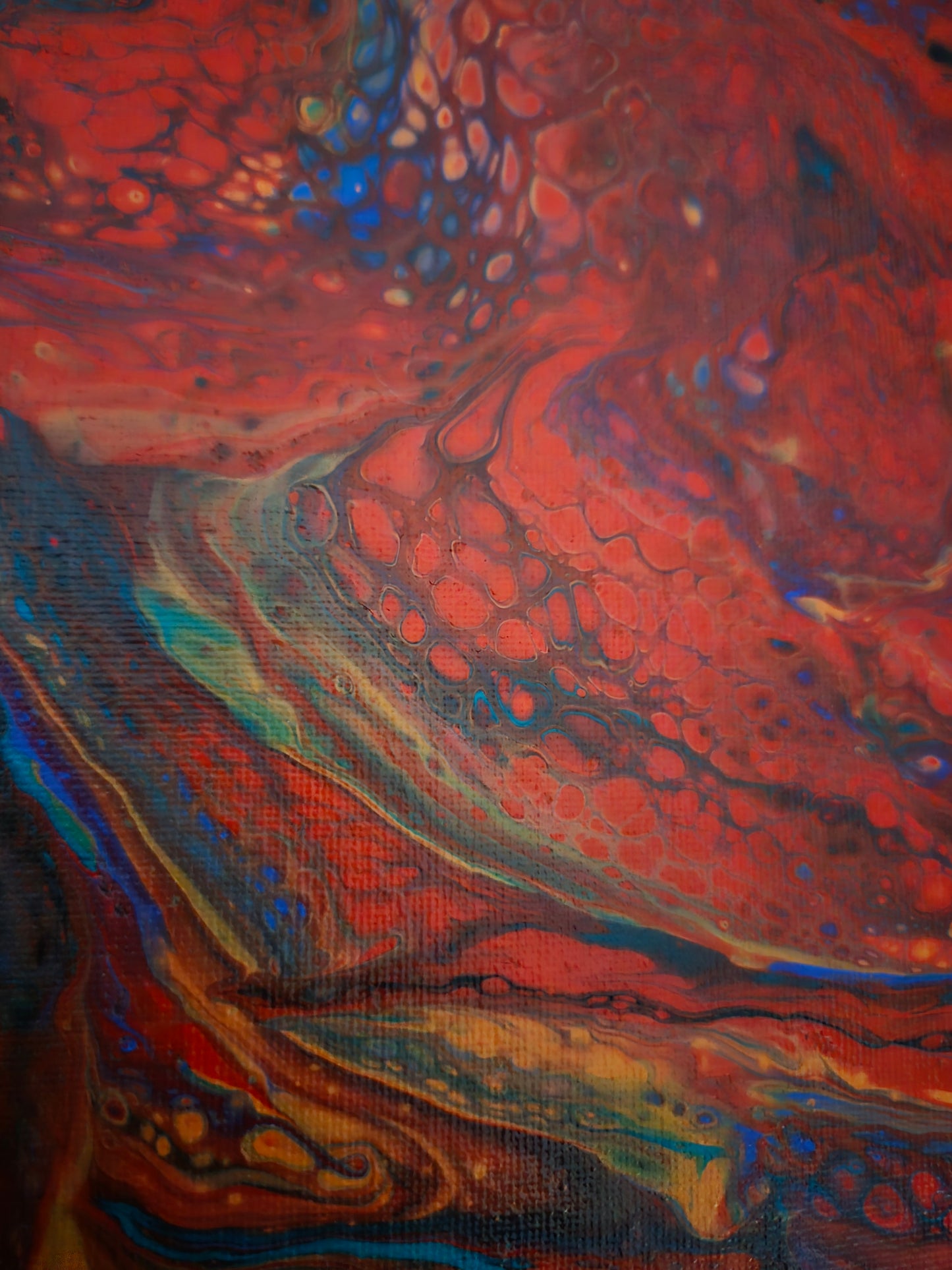 "Cosbow" - 9"x12" acrylic on canvas