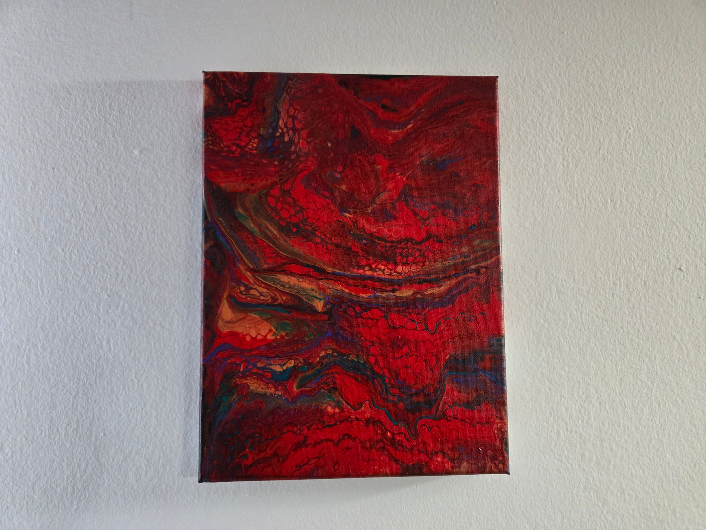 "Cosbow" - 9"x12" acrylic on canvas