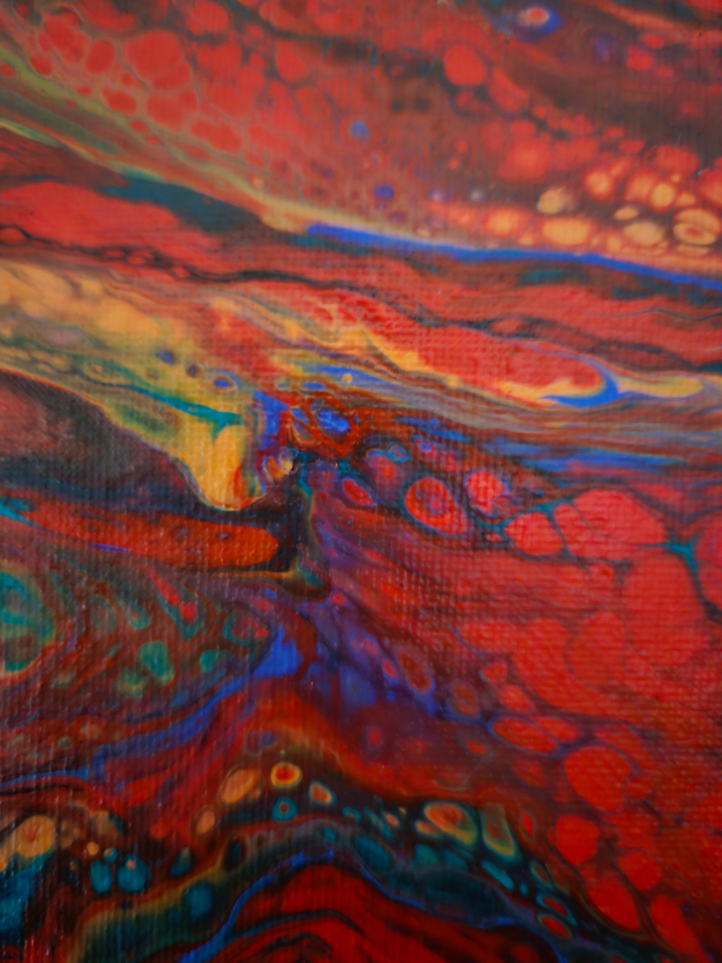 "Cosbow" - 9"x12" acrylic on canvas