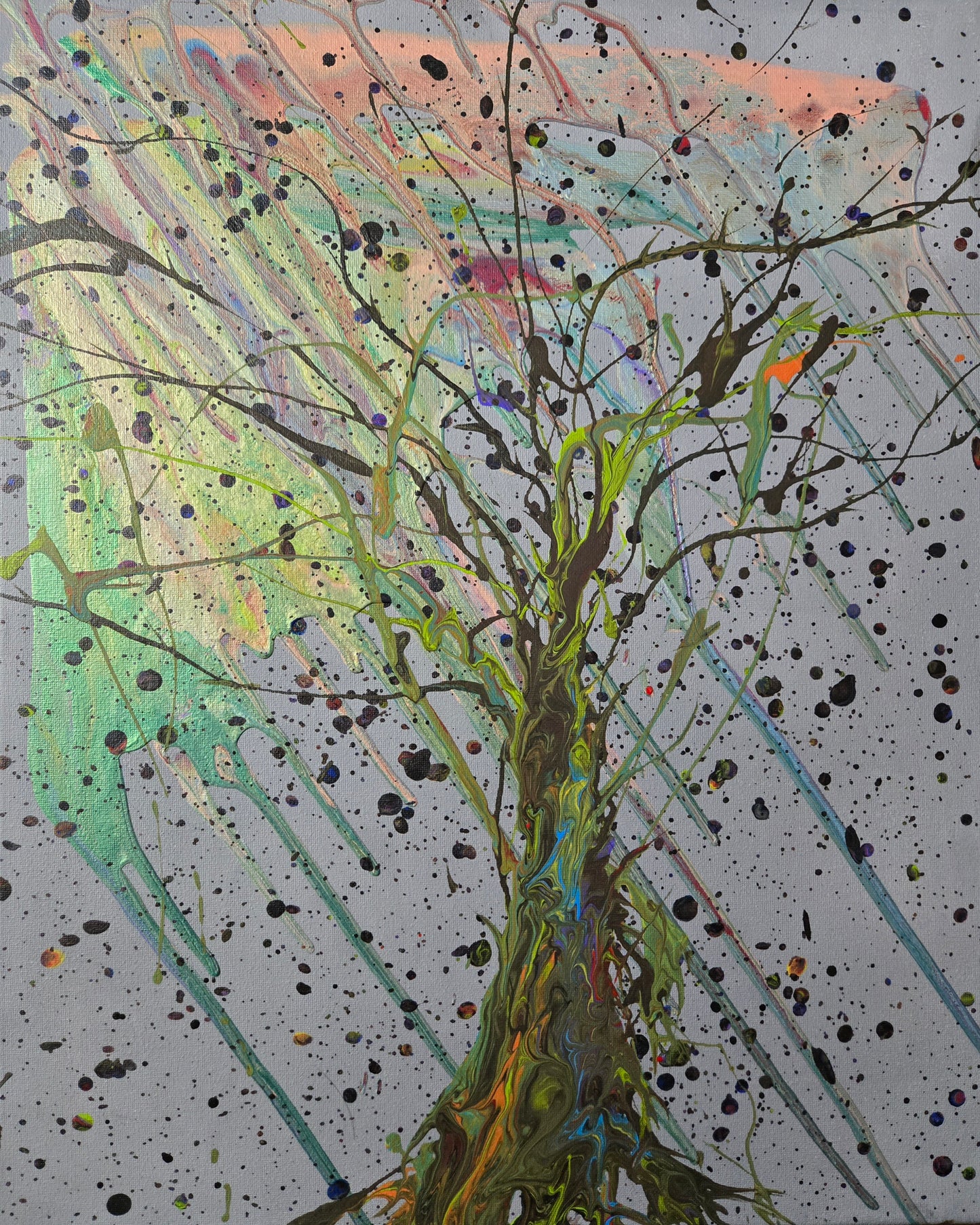 "Willow" - 16"x20" acrylic on canvas