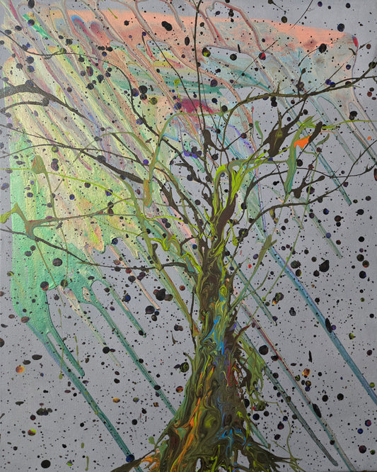 "Willow" - 16"x20" acrylic on canvas